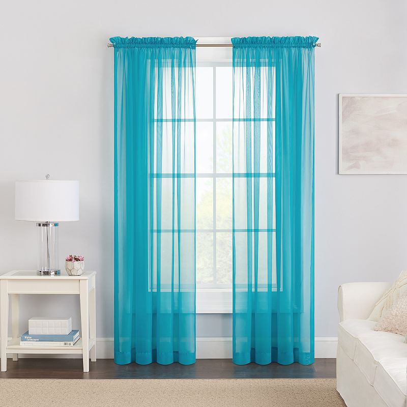 eclipse 2-Pack Victoria Voile Window Curtains