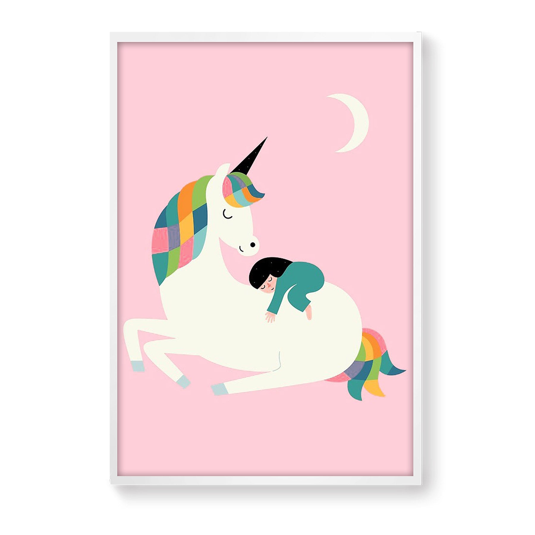 Unicorn Framed Graphic Art Print  Soapr0013