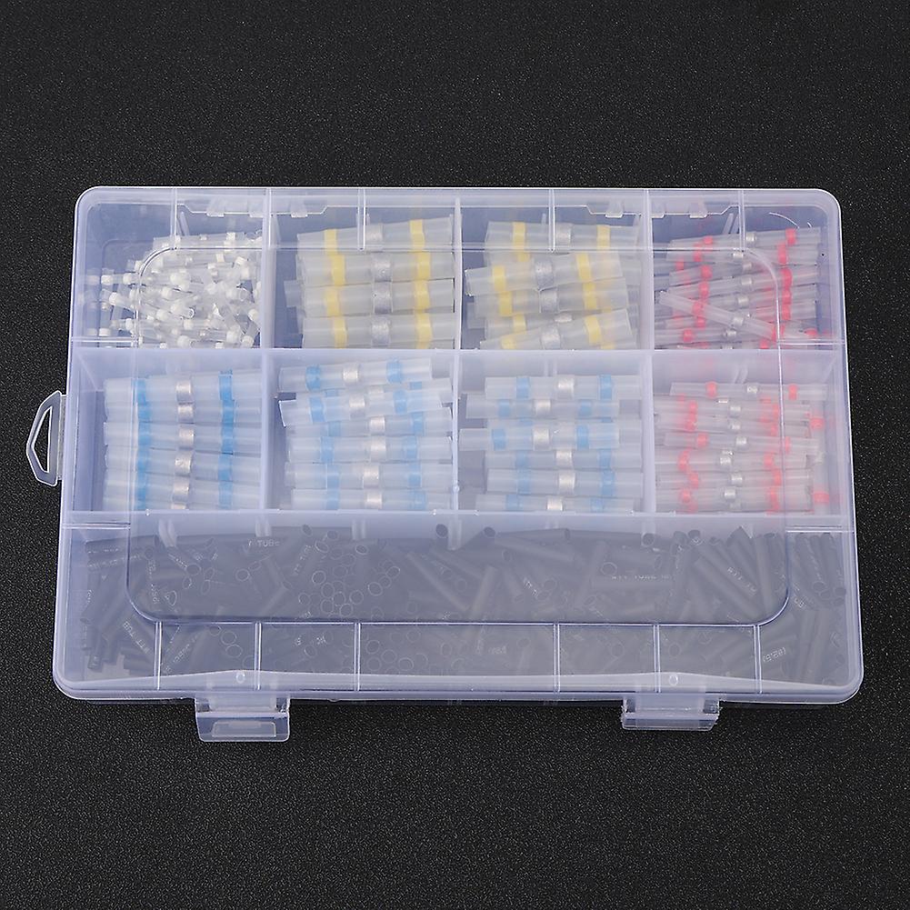 600pcs Solder Sleeve Welding Seal Kit Electrical Connector Heat Shrink Insulation Waterproof