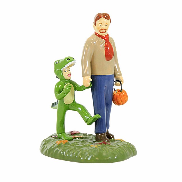 Department 56 Villages Rex Need More Candy One Figurine 3 75 Inches Halloween Trick Or Treating 6012288 Ceramic Multicolored