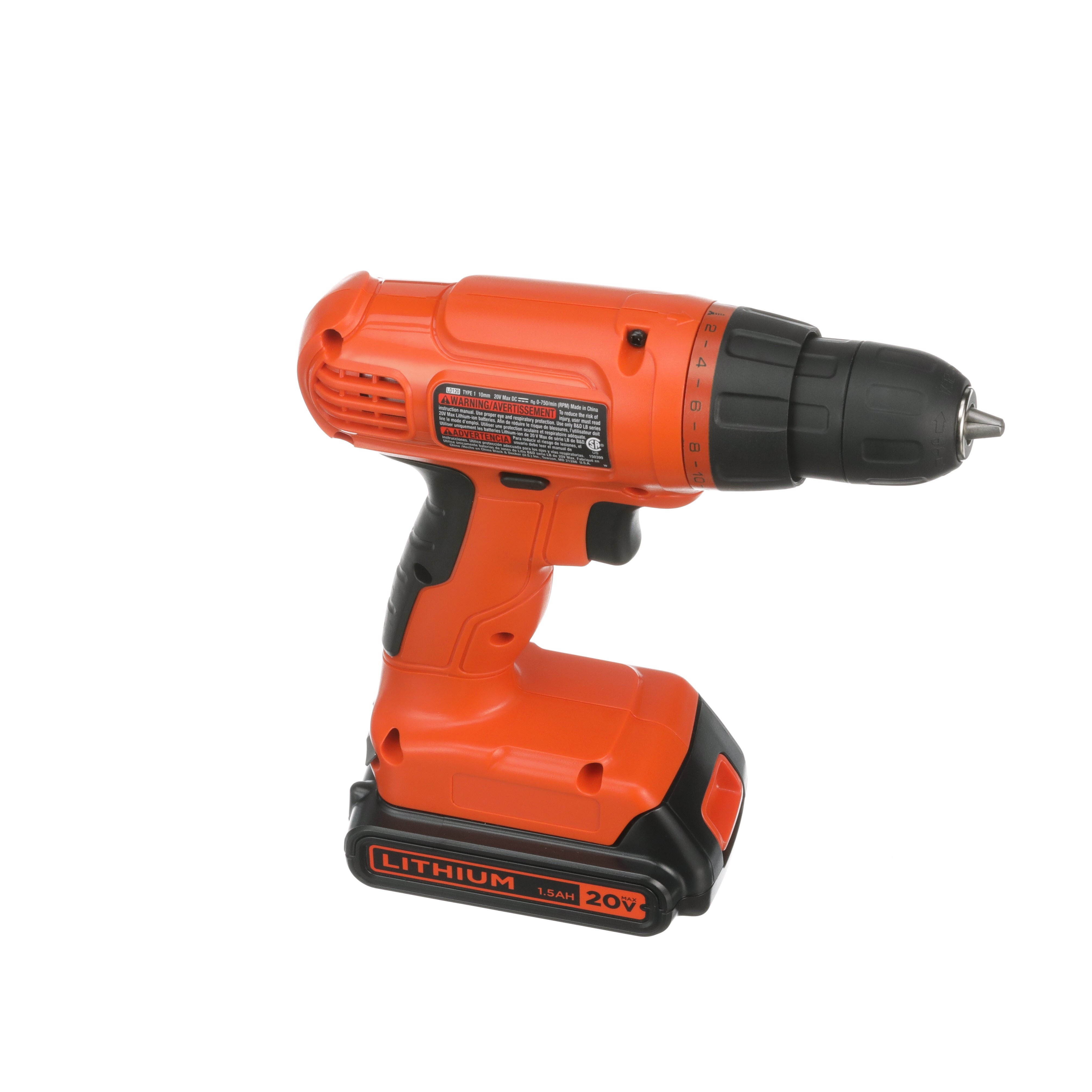 20V MAX* POWERCONNECT™ Cordless Drill Kit + 100 pc. Kit