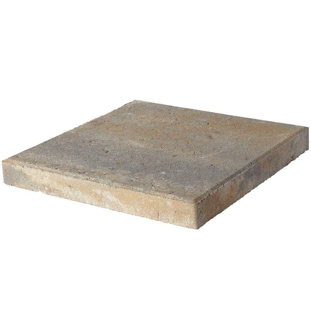 Pavestone 16 in. x 16 in. x 1.75 in. Yukon Square Concrete Step Stone 72650