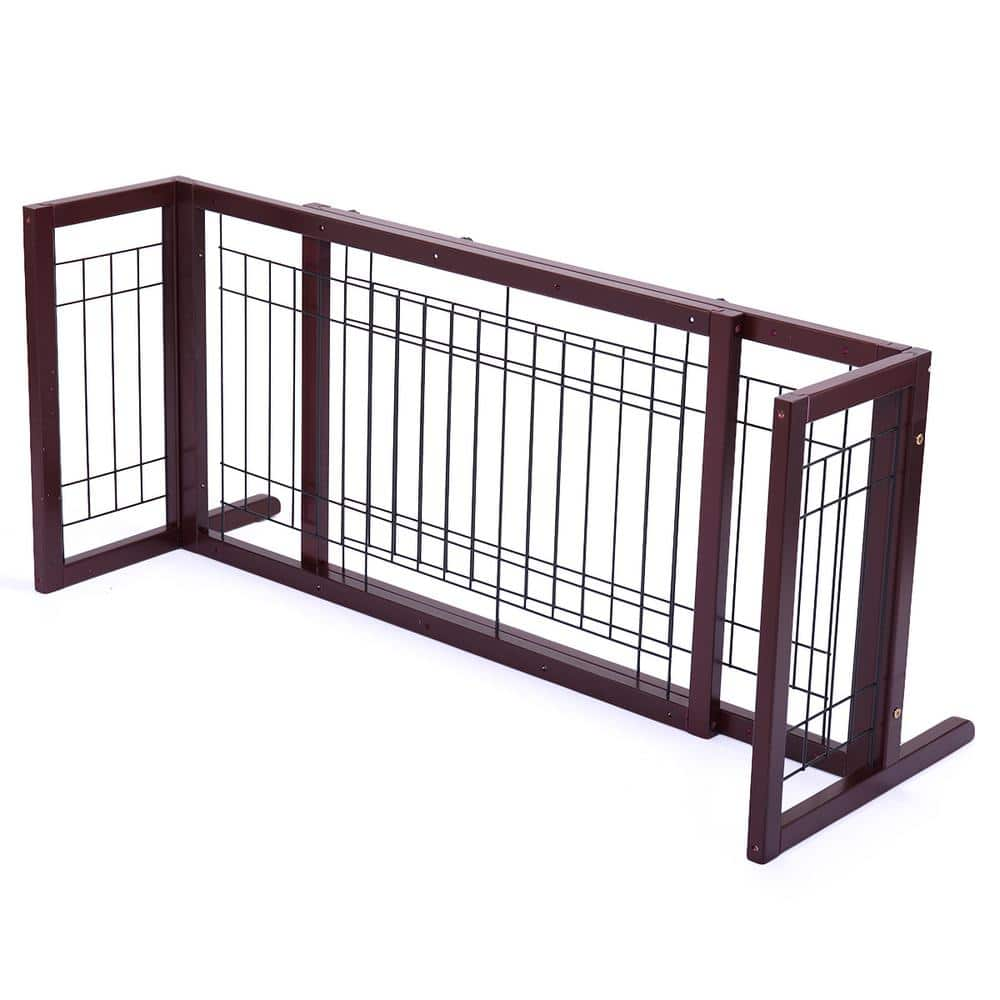 COZIWOW 39 in.W to 71 in.W Dog Gate Indoor Fence CW12H0239