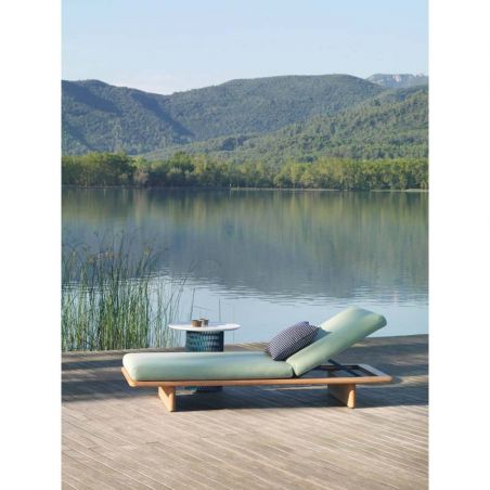 Bain de soleil 2 personnes KETTAL Mesh - Chaise longue double design