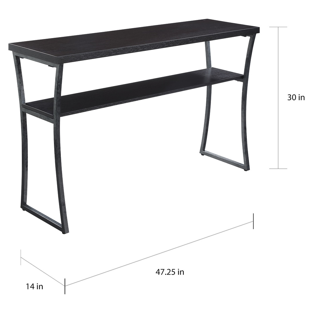 Convenience Concepts X Calibur Console Table with Shelf