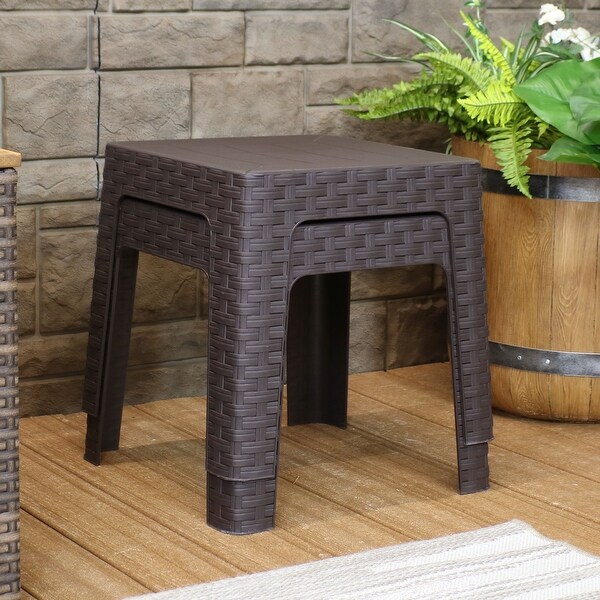 Sunnydaze Patio Side Table