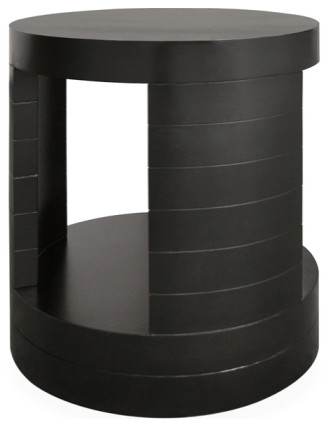 Preston End Table   Ebony Oak   Contemporary   Side Tables And End Tables   by Mandalay Home Furnishings  Inc.  Houzz