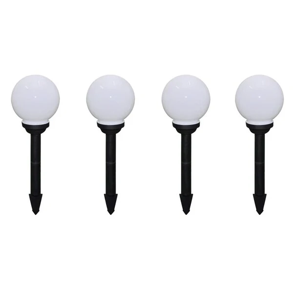 vidaXL Outdoor Pathway Lamps 8 pcs LED 5.9