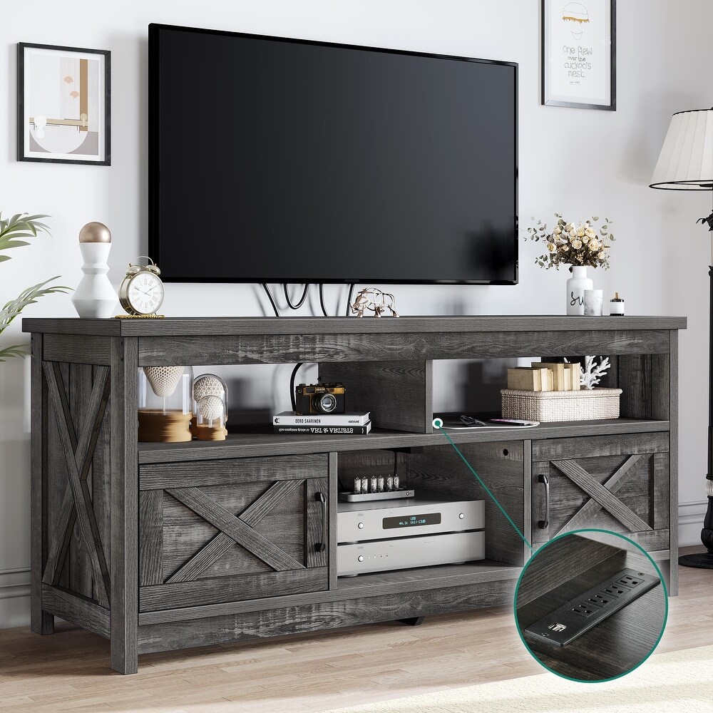 Farmhouse TV Stand for up to 65\