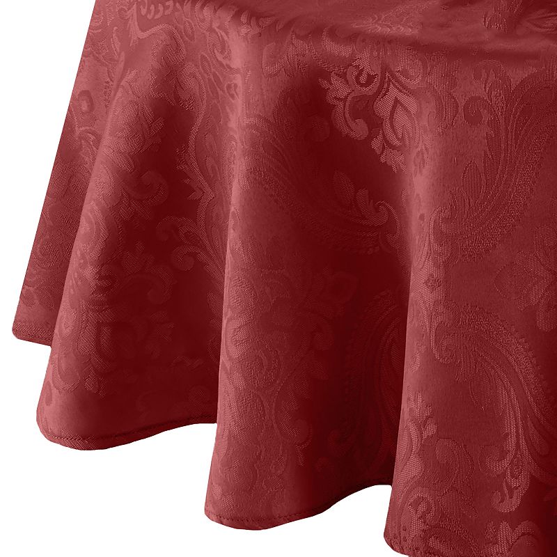 Elrene Home Fashions Caiden Elegance Damask Round Tablecloth