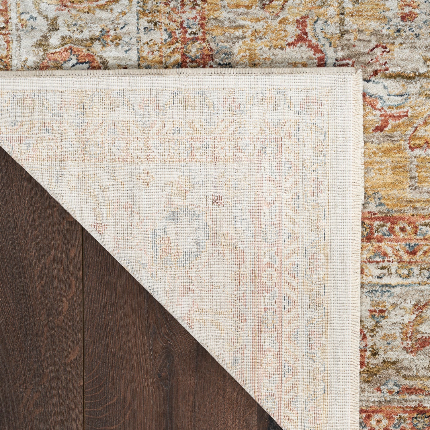 Sahar Ivory Rust Vintage Rug