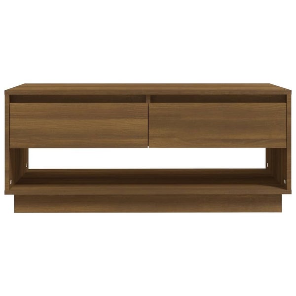 Coffee Table Brown Oak 40.4