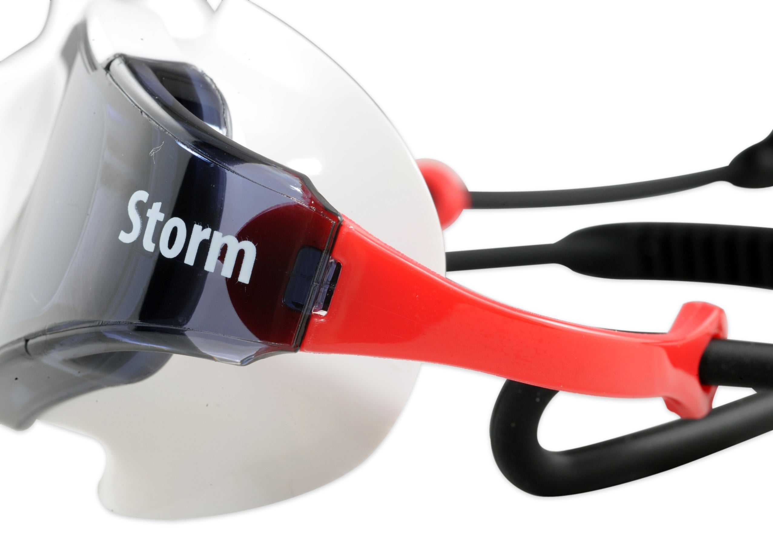 Storm Bluefin Fitness Swim Goggle - White w/Tinted Lenses