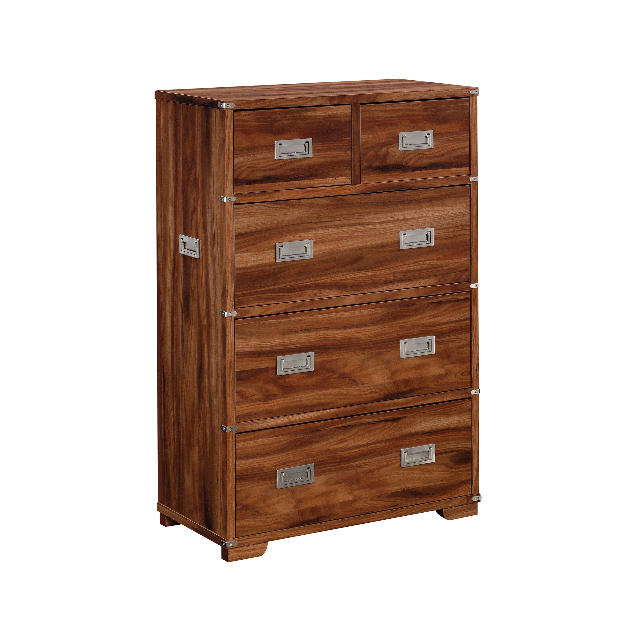 Sauder 422463 Vista Key 5-Drawer Chest, Blaze Acacia? Finish