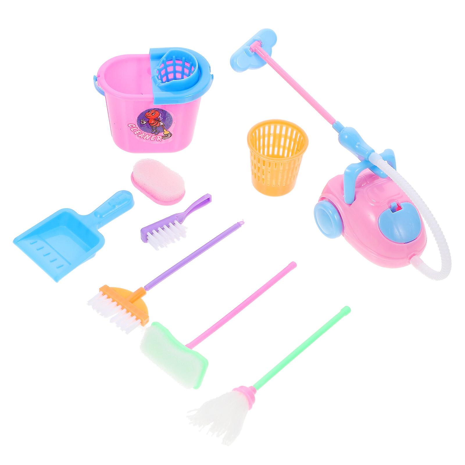 1 Set Small Cleaning Toy Dollhouse Accessories Dollhouse Accessories Toddler Toy