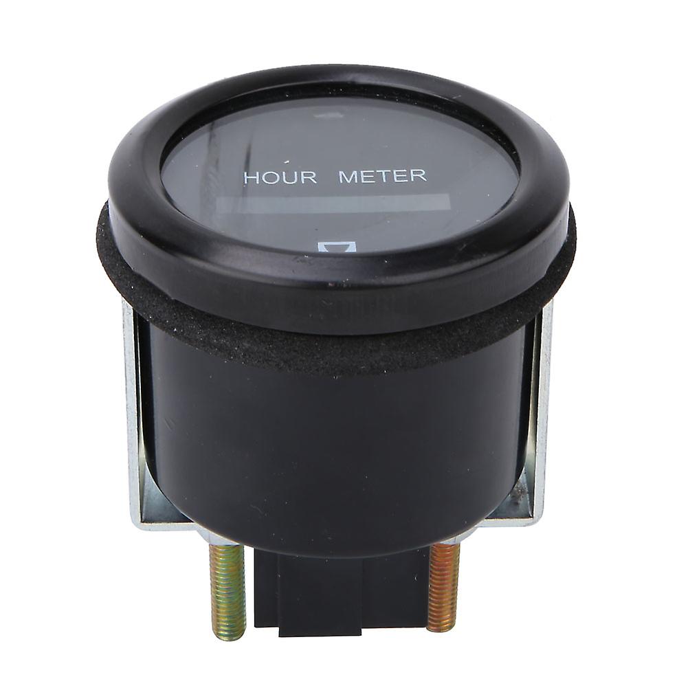 Waterproof Indicator Light Hour Meter For Engineering Vehicle Generator 0-99999.9