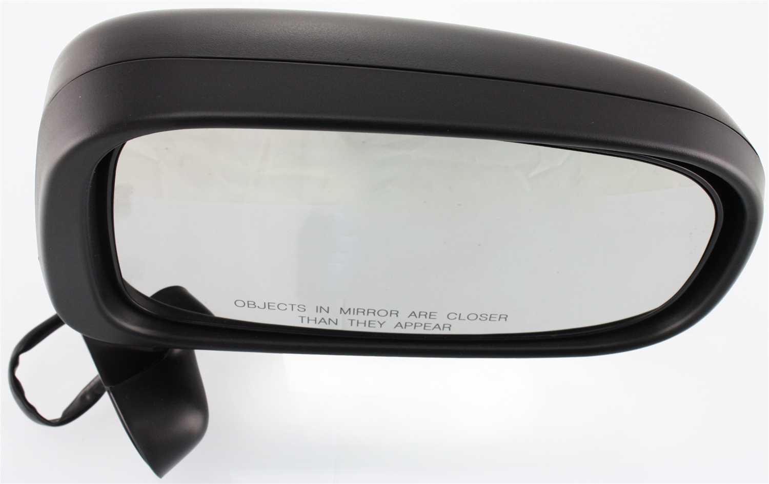 Mirror Compatible With 1991-1997 Toyota Previa Right Passenger Side Textured Black Kool-Vue