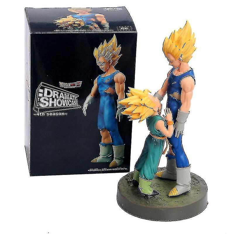 22cm Anime Vegeta Torankusu Trunks Father And Son Action Figure P