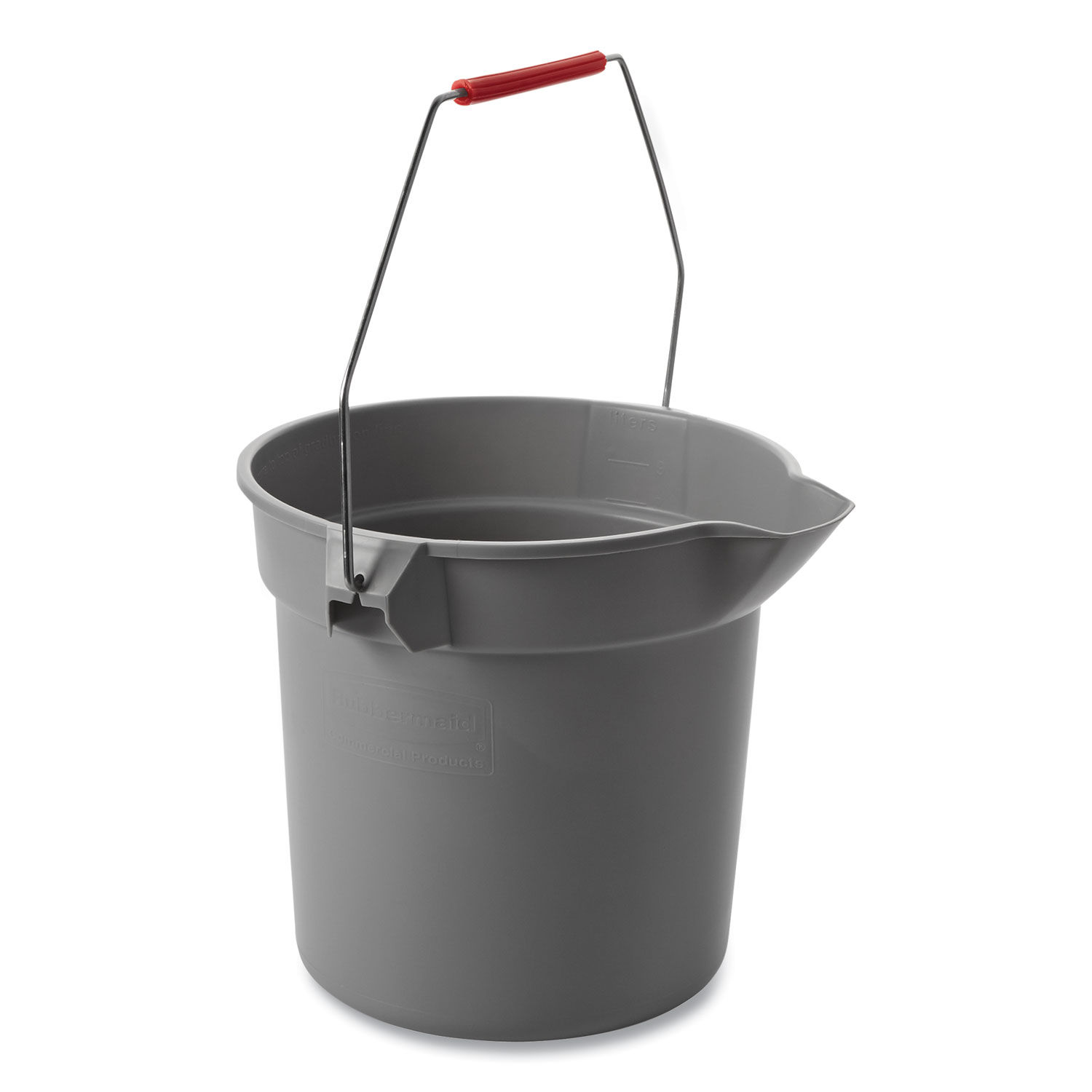 10 Quart Plastic Utility Pail by Rubbermaidandreg; Commercial RCP296300GY