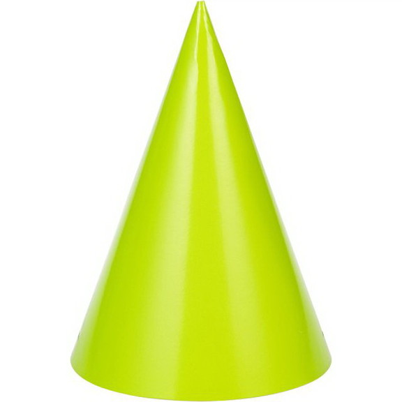 Creative Converting 200010 Neon Party Hats