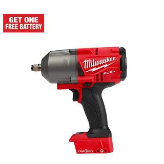 MW M18 FUEL ONE-KEY 18V Lithium-Ion Brushless Cordless 12 in. Impact Wrench with Friction Ring (Tool-Only) 2863-20