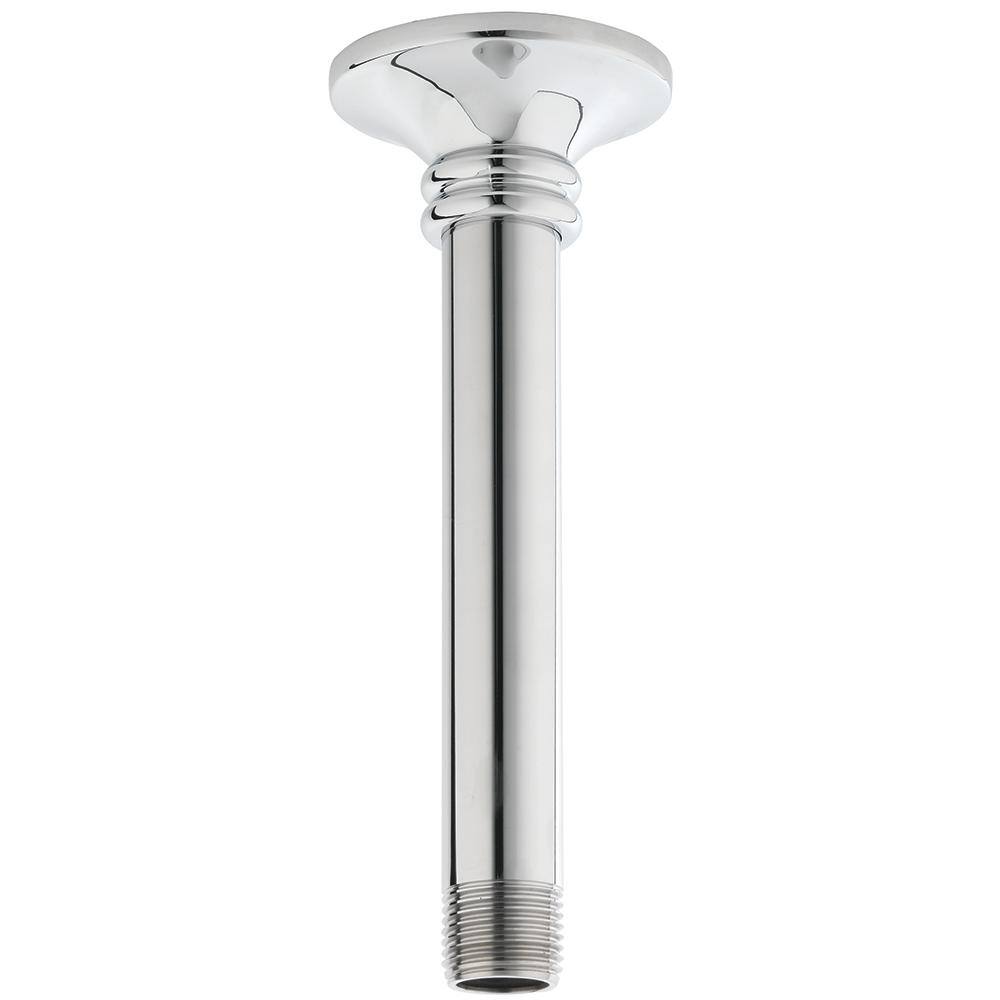 Tosca 6 in. Ceiling Mount Shower Arm with Flange in Chrome 3075-161