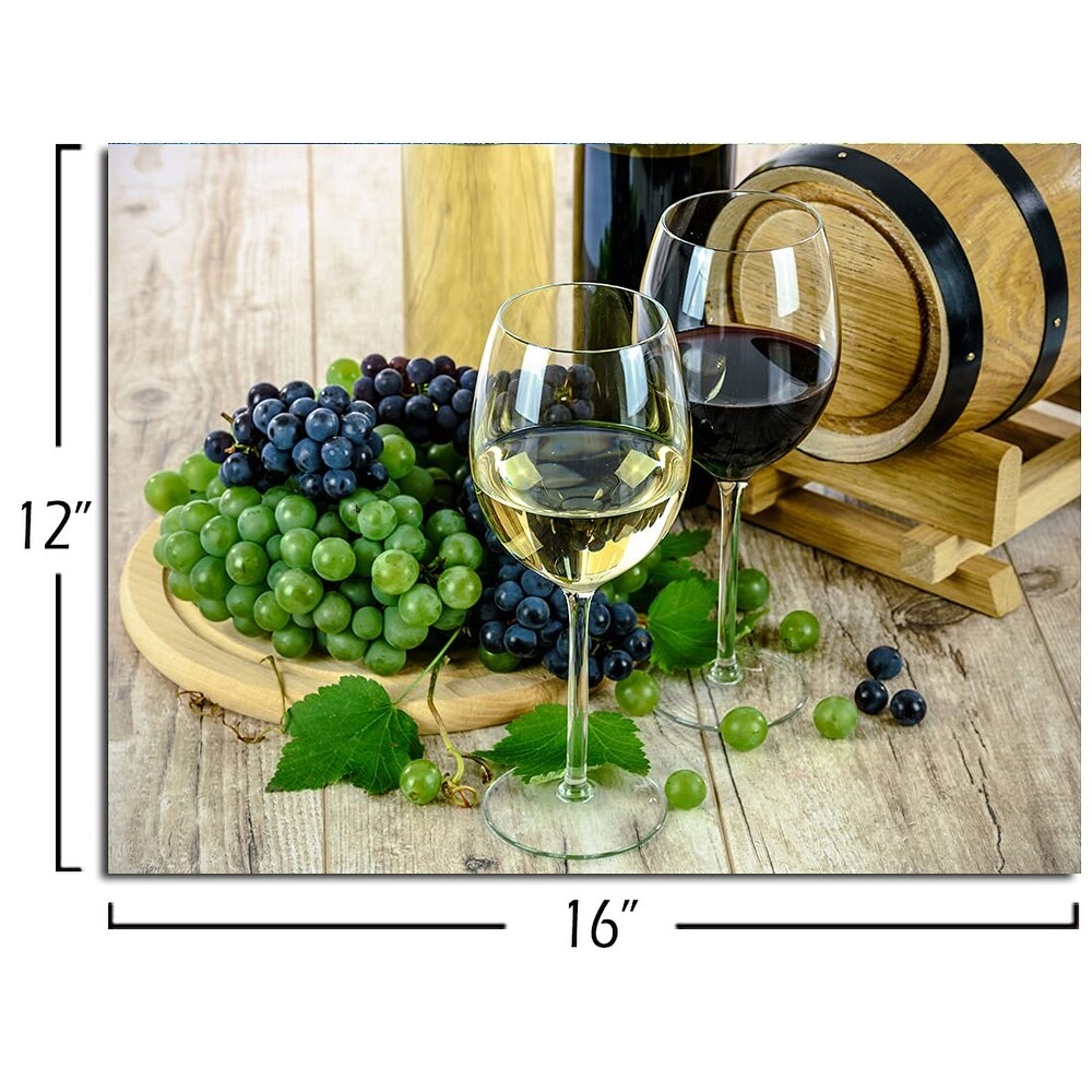 Kitchen Wall Art Red Wine Grape  Wall Décor for Living Room Kitchen Dining Room  Modern Home Decoration  12\