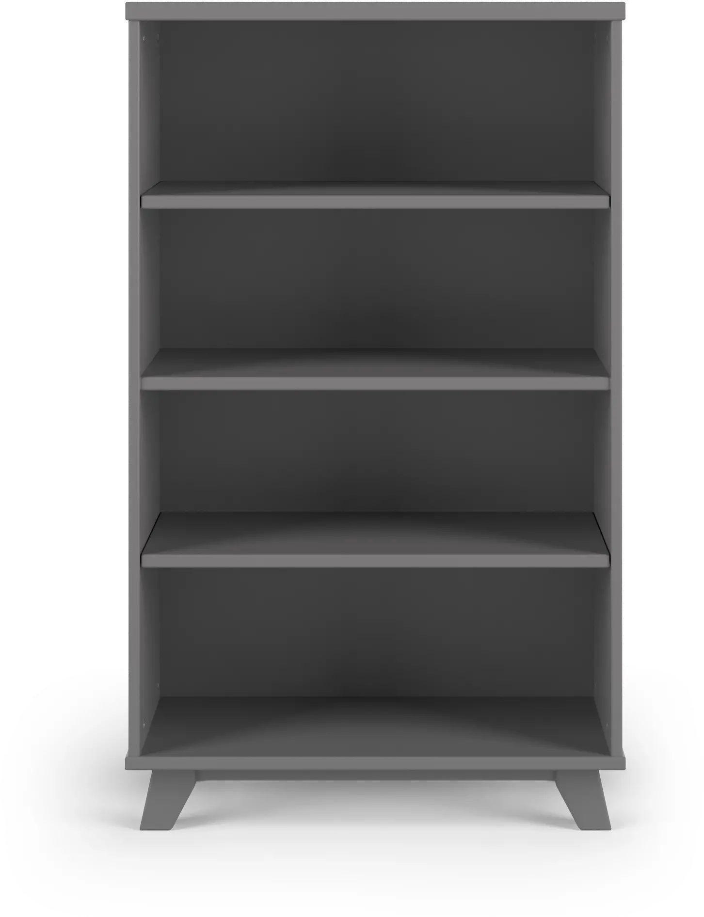 Soho Cool Gray Bookshelf