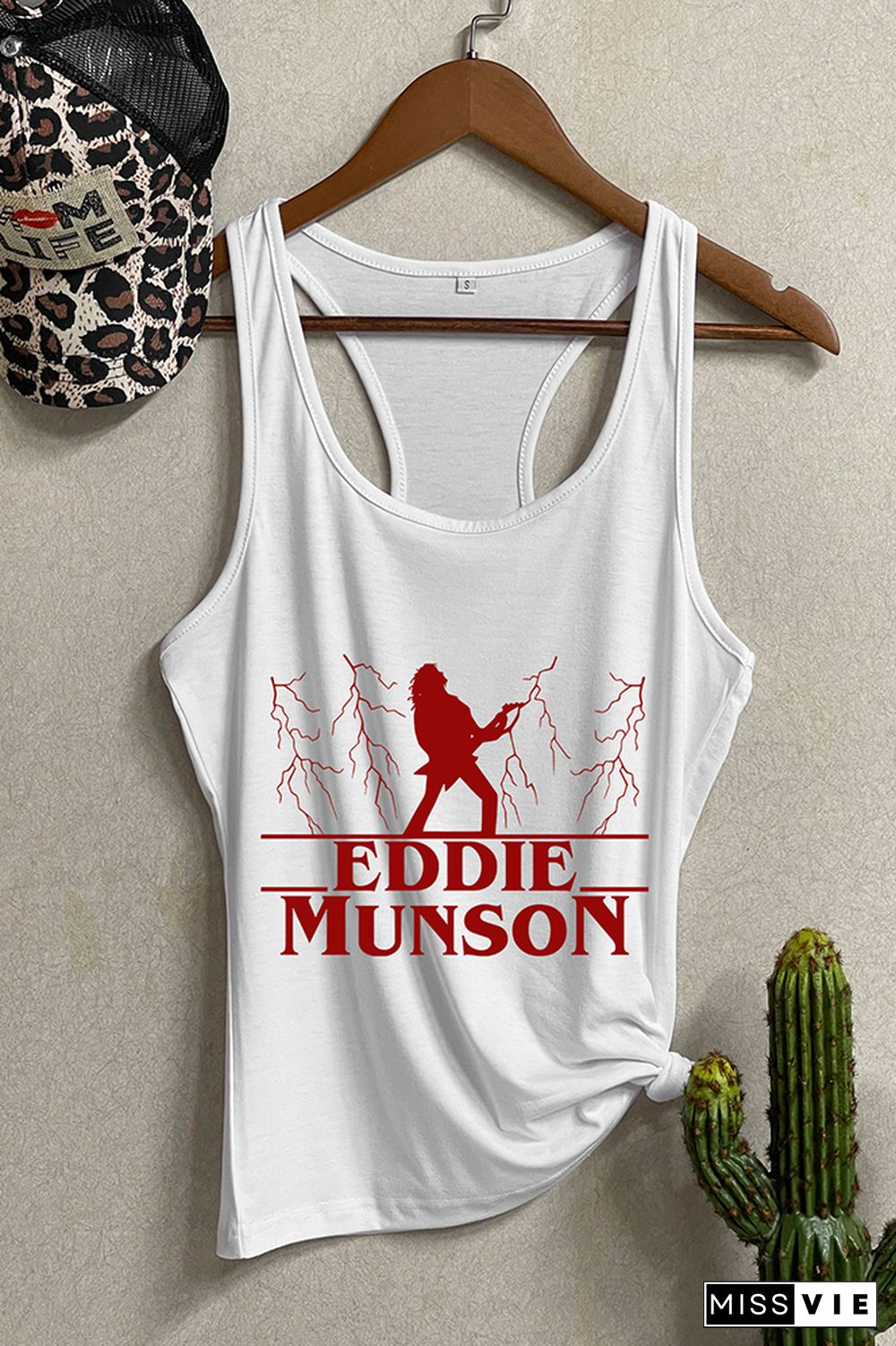 Eddie Munson Sleeveless Tank Top Wholesale