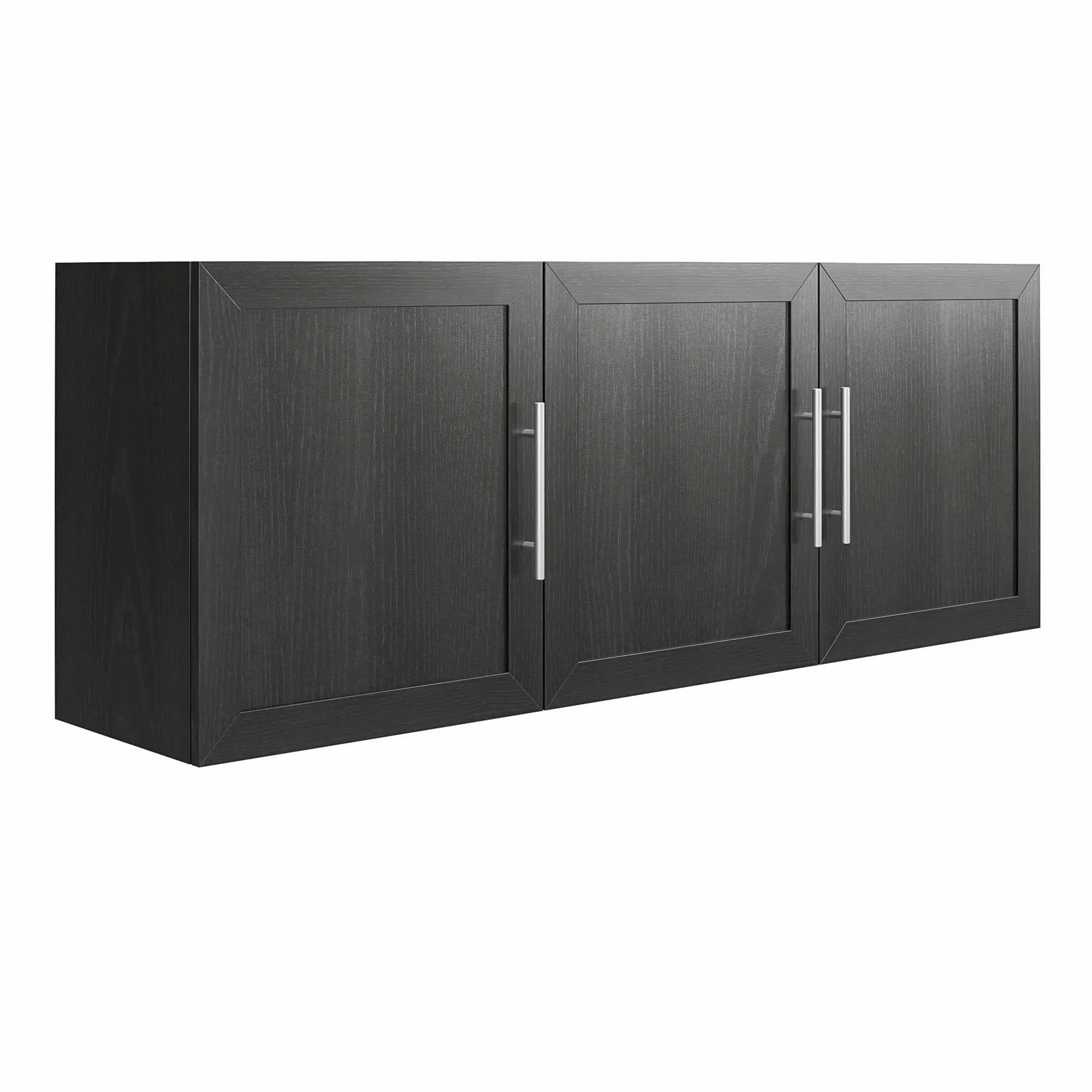 Camberly Framed Black Oak 54 Wall Cabinet