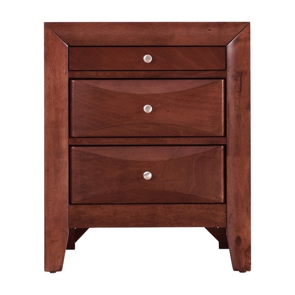 Marilla 3-Drawer Nightstand (28 in. H x 17 in. W x 23 in. D) - - 35993878