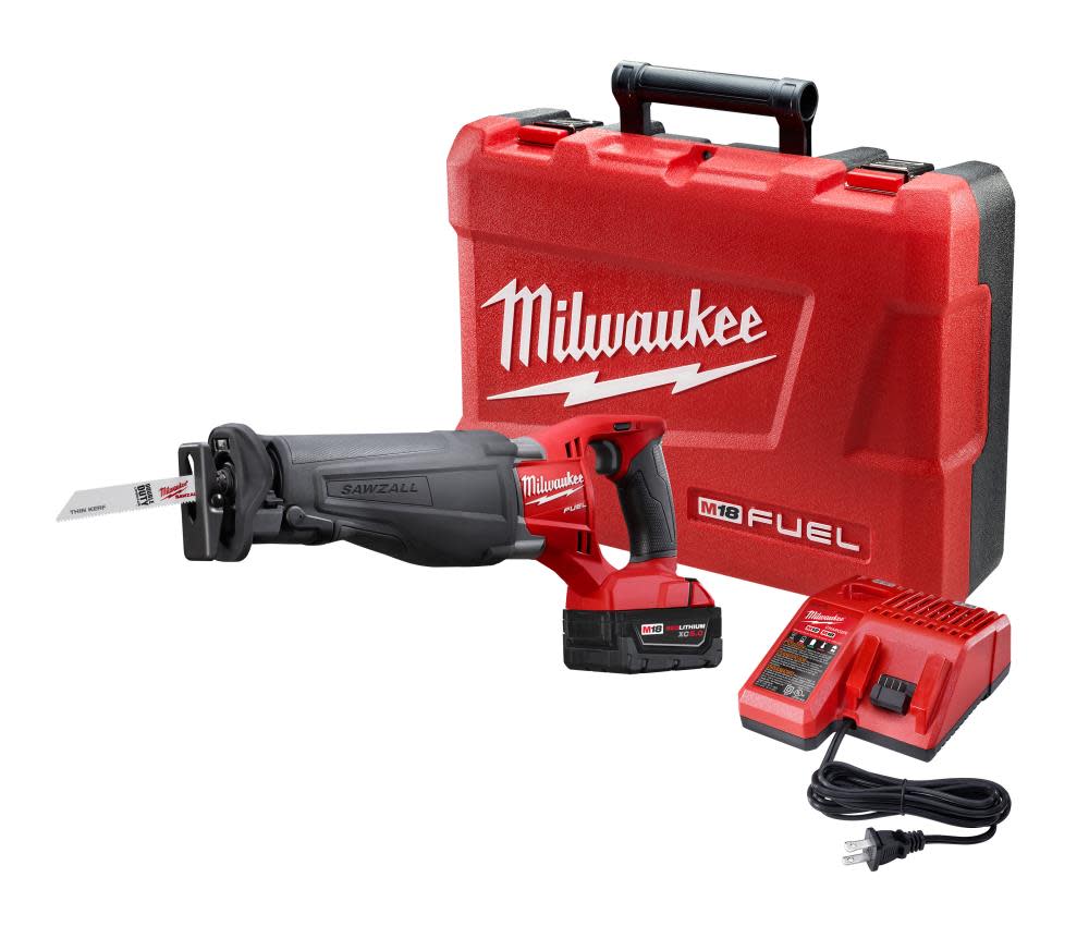 Milwaukee M18 FUEL SAWZALL Reciprocating Saw Kit 2720-21 from Milwaukee