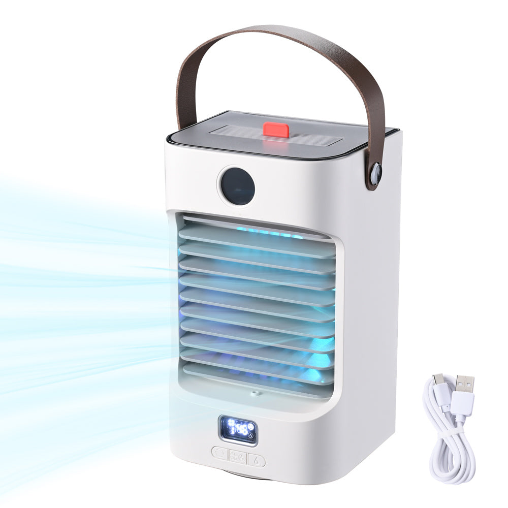 Yescom Portable Evaporative Air Cooler Mist Humidifier with Light