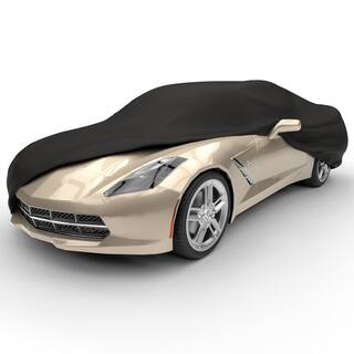 Budge Indoor Stretch 180 in. x 71 in. x 48 in. Size C2 Corvette Car Cover BSC-VET2