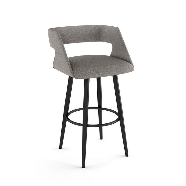 Amisco Marvin Swivel Counter and Bar Stool