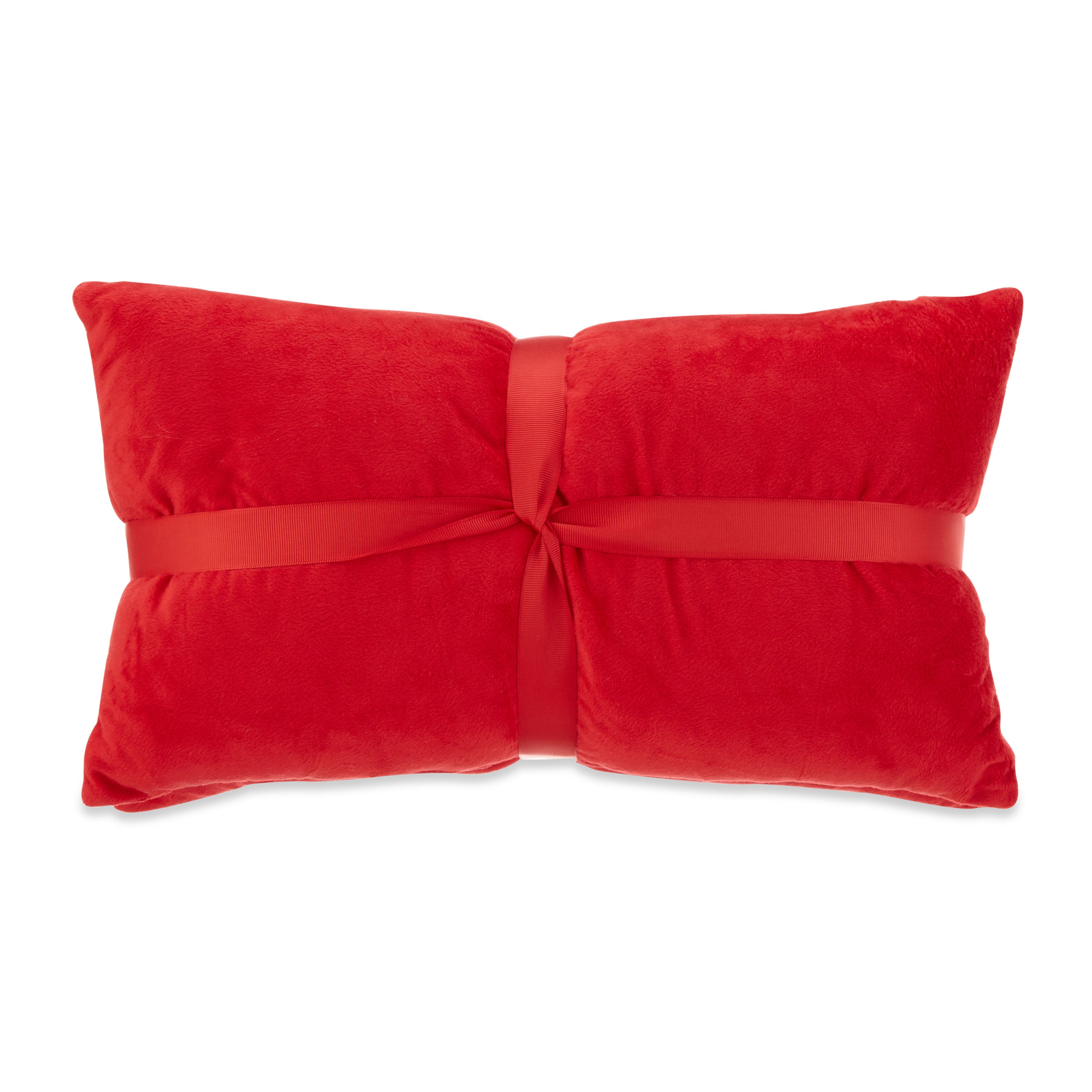 Holiday Time Falala Lumbar Christmas Decorative Pillows, 9x16inch, 2 Count Per Pack