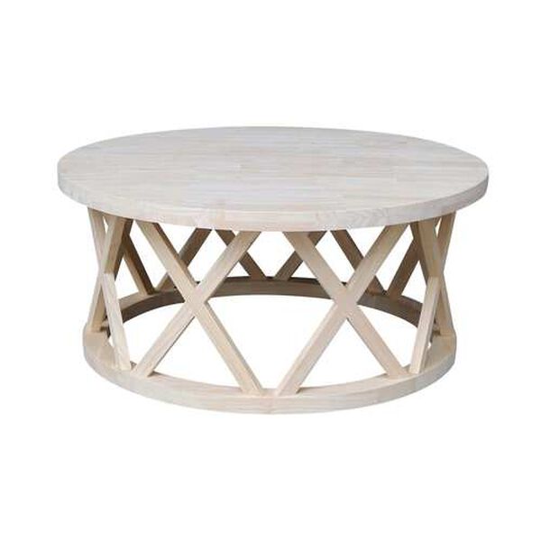 Round Ceylon Coffee Table