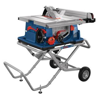 Bosch 10 in. Worksite Table Saw with Gravity-Rise Stand 4100XC-10