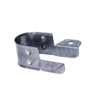 The Plumber's Choice 1-12 in. CPVC Side Mount Pipe Strap in Galvanized Steel 112CPSMG