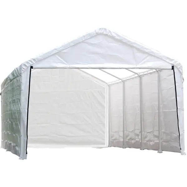 ShelterLogic 12'x26' Super Max White Canopy Enclosure Kit