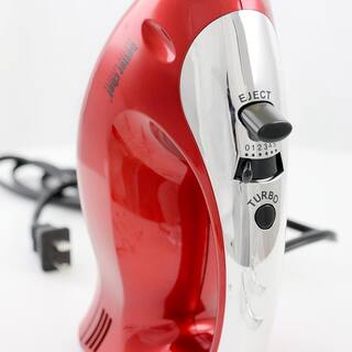 Better Chef 5-Speed Red Hand Mixer 98585021M