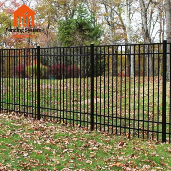 Factory Supply Metal Steel Used Cheap Wrought Iron Fence