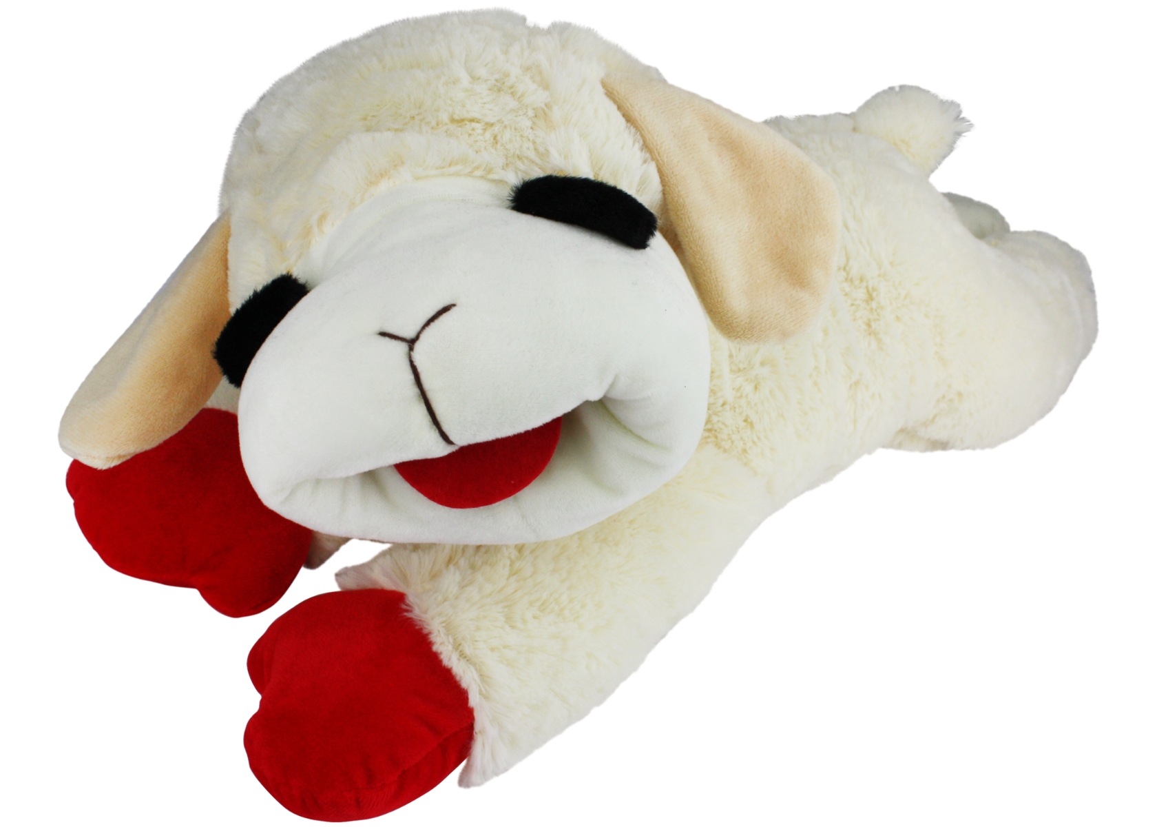 multipet Jumbo 24 Lamb Chop Kuddelz Dog Toy