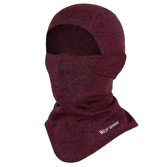 Winter Warm- Running Scarf， Balaclava Velvet， Full Face Cover Headwear