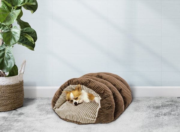 Ethical Pet Sleep Zone Cuddle Cave Covered Cat and Dog Bed