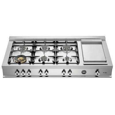 Bertazzoni 48-inch Duel Fuel Rangetop CB486G00X