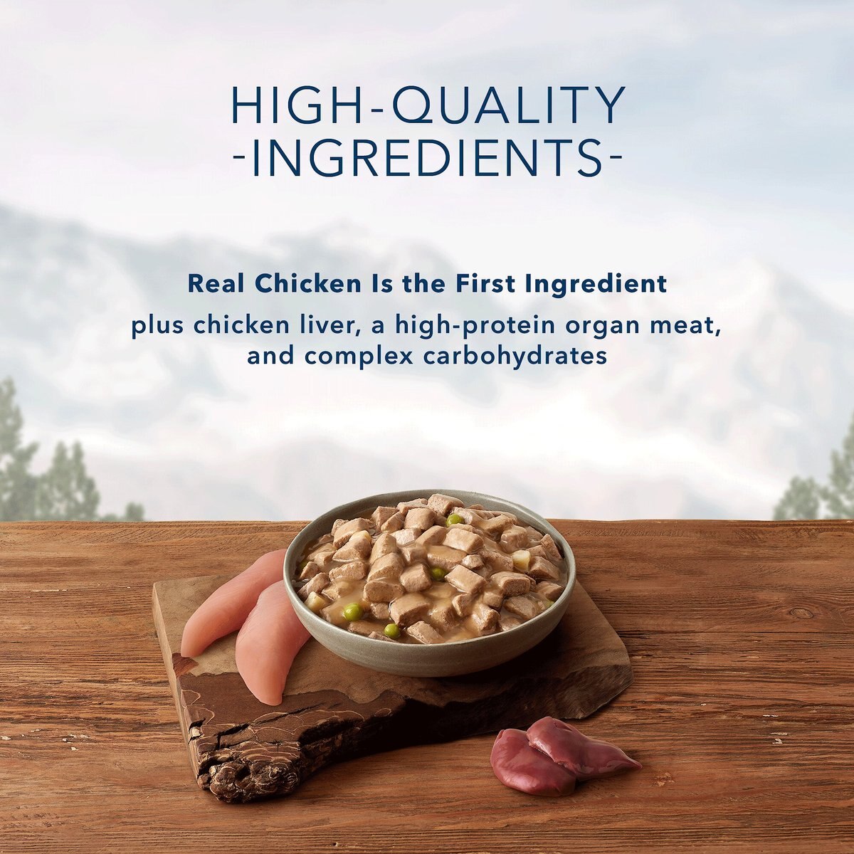 Blue Buffalo Wilderness Wolf Creek Stew Chunky Chicken Stew Grain-Free Adult Canned Dog Food