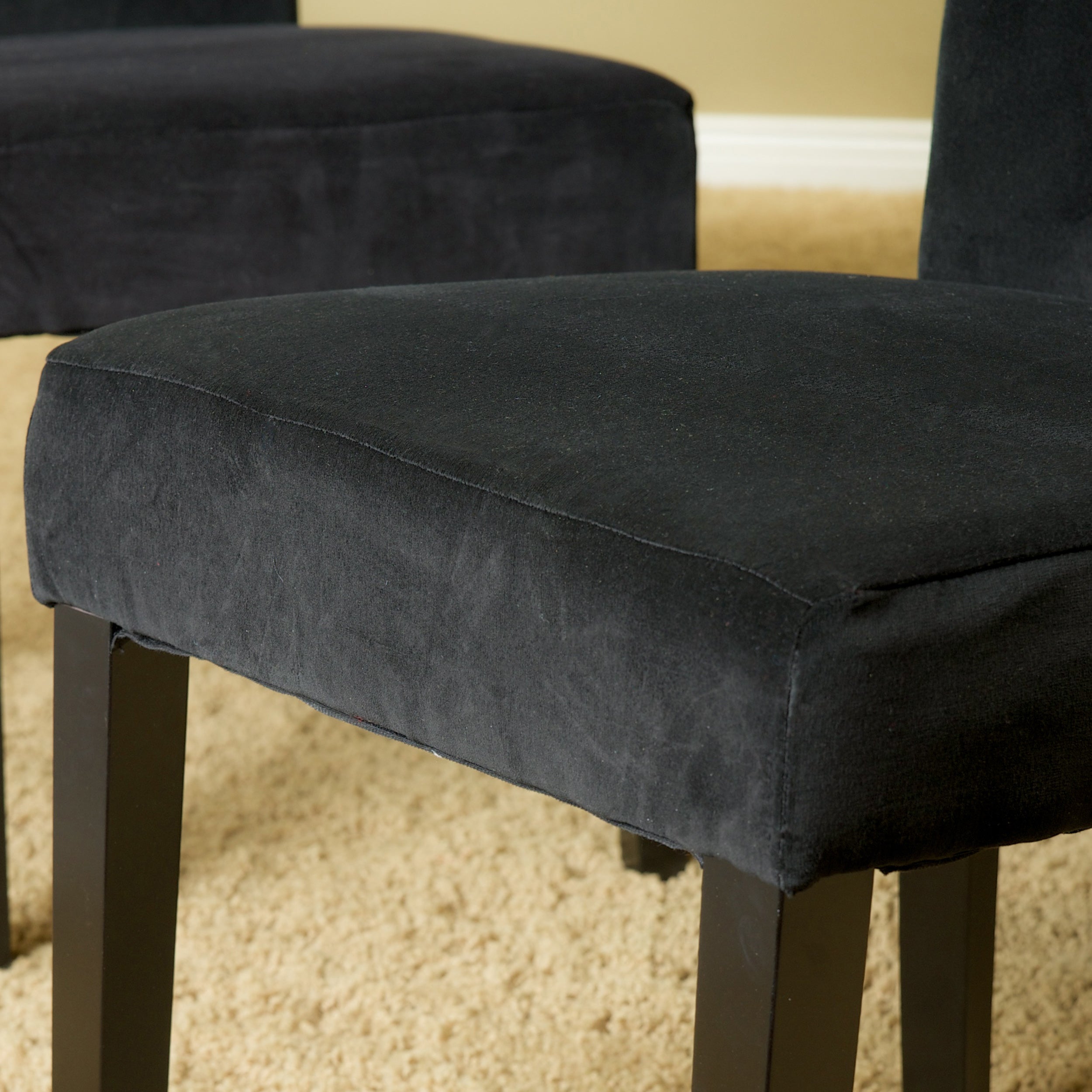 Venus Tufted New Velvet Dining Chair - Set of 2