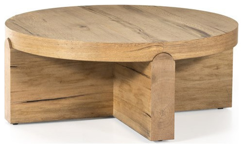 Evaine Coffee Table Bleached Oak   Modern   Coffee And Accent Tables   by Virgil Stanis Design  Houzz