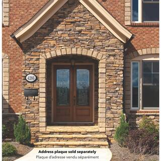 Classic Cast Aluminum Wall Mount Mailbox Mocha AL365MO